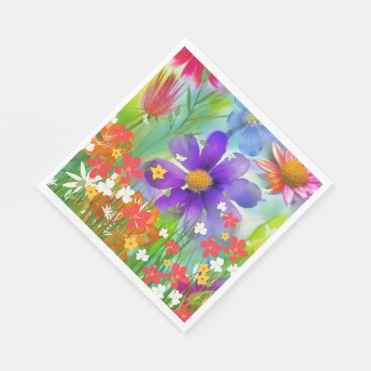 Glorreicher Frühling Serviette (Ecke)