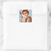 GLORY AUF DEM LAMB CLASSIC ROUND STICKER (Tasche)