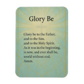 GLORY BE (CATHOLIC PRAYER) MAGNET (Vertikal)