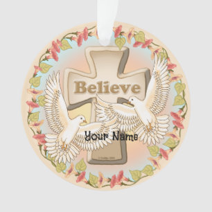 Glory Cross Christlich Ornament