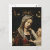 GLORY FÜR DIE KÖNIGIN VON HEAVEN POSTKARTE (Vorne/Hinten)