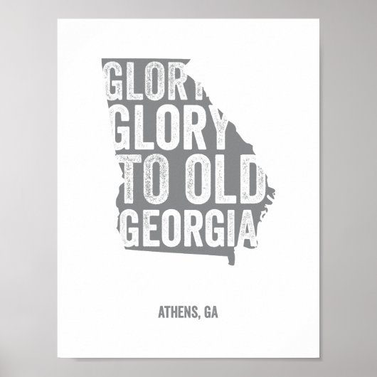Glory Glory Poster (Vorne)