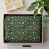 Glory Gold Stars Tartan Seidenpapier (Geschenk)