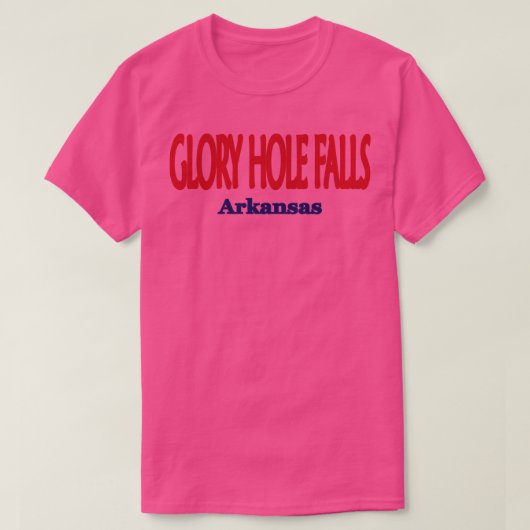 Glory Hole Falls Arkansas TShirt (Design vorne)
