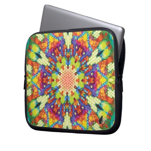 Glory Kaleidoscope Laptop Sleeve (Vorderseite Links)