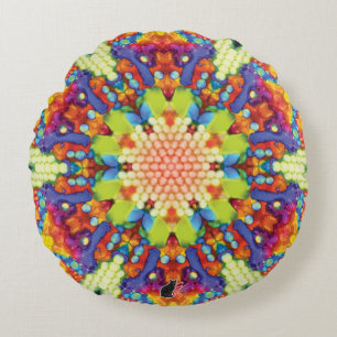 Glory Kaleidoskop Rundes Kissen