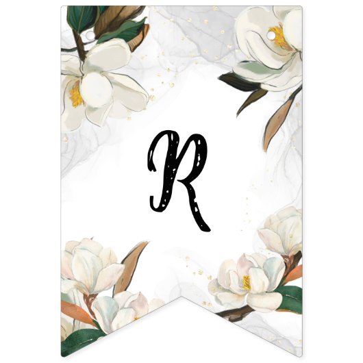 Glory Magnolia Banners Wimpelkette (Dritte Fahne)