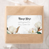 Glory Magnolia Return Address Label (Insitu)