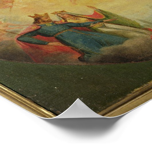 Glory of St. Genevieve Poster (Ecke)