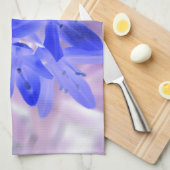 Glory of the Snow Schocking Blue Kitchen Handtuch (Viertel Falte)