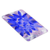 Glory of the Snow Shocking Blue Premium Magnet (Rechte Seite)