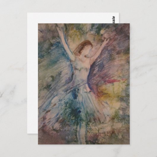 "Glory" Postkarte (Vorne/Hinten)