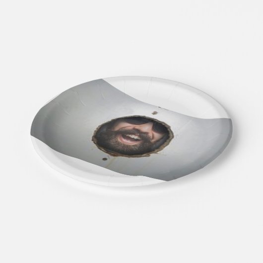 Glory Tellers Pappteller (Schrägansicht)