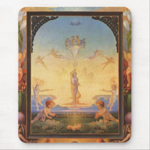 GLORY TO BABY JESUS MOUSEPAD