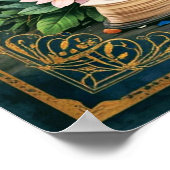 Glory to God - Inspirational artwork #1 Poster (Ecke)