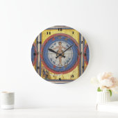 glory to hildegard of bingen große wanduhr (Zuhause)