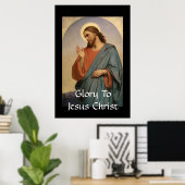 GLORY TO JESUS CHRIST POSTER (Heimbüro)