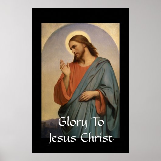 GLORY TO JESUS CHRIST POSTER (Vorne)