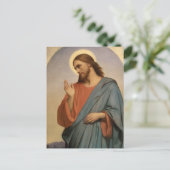 GLORY TO JESUS CHRIST POSTKARTE (Stehend Vorderseite)