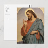 GLORY TO JESUS CHRIST POSTKARTE (Vorne/Hinten)