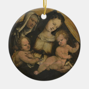 GLORY TO JESUS UND DIE SCHWARZE JUNGFRAU MARY KERAMIKORNAMENT