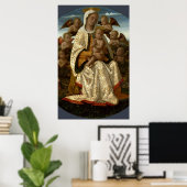 GLORY TO JESUS UND MARY POSTER (Heimbüro)