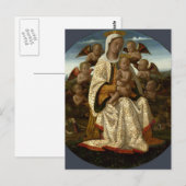 GLORY TO JESUS UND MARY POSTKARTE (Vorne/Hinten)