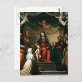 GLORY TO JESUS UND MARY POSTKARTE (Vorne/Hinten)