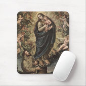 GLORY TO SAINT FRANCIS MOUSEPAD (Mit Mouse)