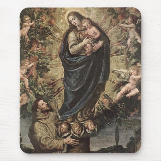 GLORY TO SAINT FRANCIS MOUSEPAD (Vorne)