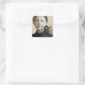 GLORY TO SAINT GEMMA QUADRATISCHER AUFKLEBER (Tasche)