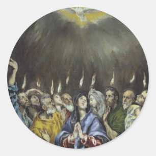 GLORY TO THE HOLY SPIRIT RUNDER AUFKLEBER