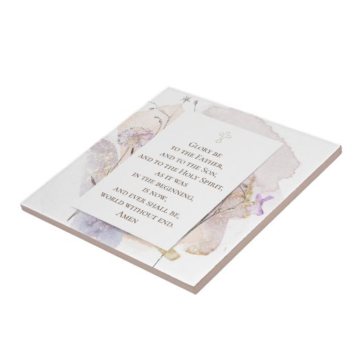 Glory to the Lord catholic prayer Fliese (Seite)