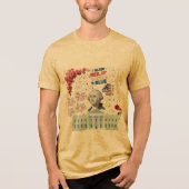Glory Under the Stars gemustert Tri-Blend Shirt (Vorderseite)