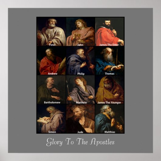 GLORY ZU DEN APOSTLES POSTER (Vorne)