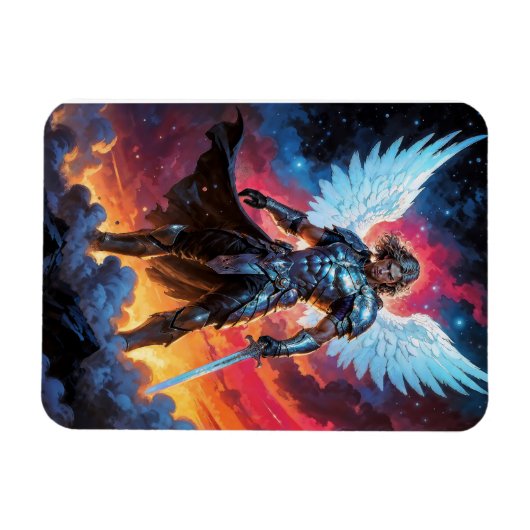 Gloryblade Archangel Michael Magnet (Horizontal)