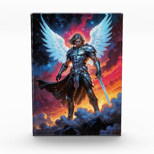 Gloryblade Erzengel Michael Fotoblock (Vorderseite)