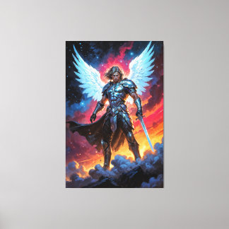 Gloryblade Erzengel Michael Leinwanddruck