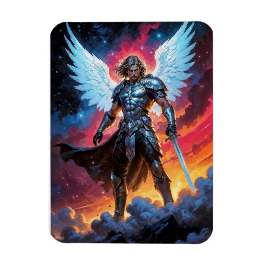 Gloryblade Erzengel Michael Magnet (Vertikal)