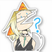 Gloryheart-Aufkleber Aufkleber (Vorderseite)