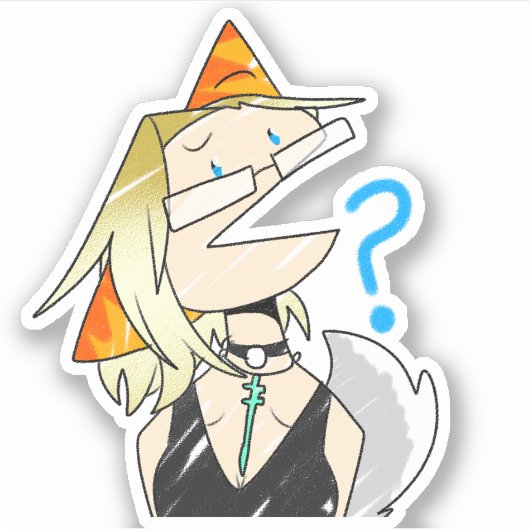 Gloryheart-Aufkleber Aufkleber (Vorderseite)