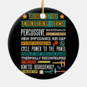 Glossar der technischen Begriffe Gewitter-Technike Keramik Ornament (Hinten)