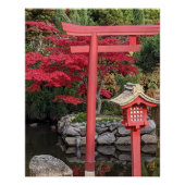 Glossar für japanische Gartenelemente Poster (Vorderseite)