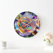 Glossar Schöne Rose Kunst, Dichtung und Musik Große Wanduhr (Zuhause)