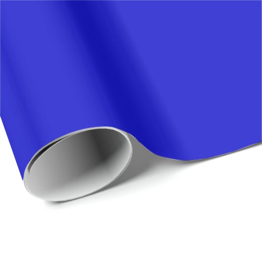 Glossarblau-Wrapping Paper Geschenkpapier (Rolleneckpunkt)