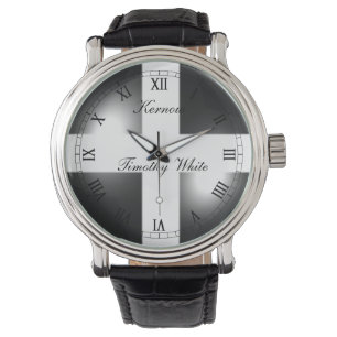 Glossardinenflagge Armbanduhr