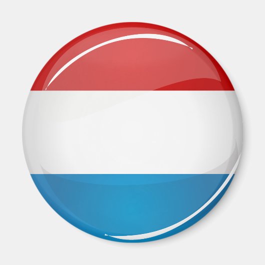 Glossarosserieflagge Magnet (Vorne)