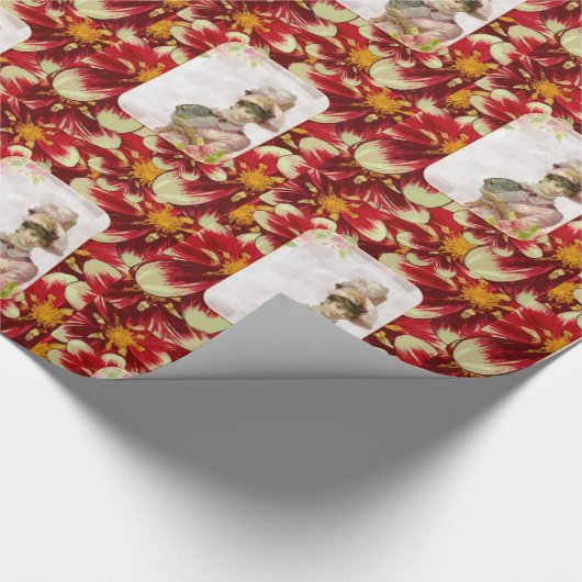 Glossarpapier, Viktorianisch Geschenkpapier (Ecke)