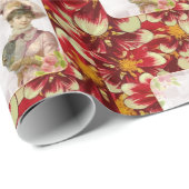 Glossarpapier, Viktorianisch Geschenkpapier (Rolleneckpunkt)