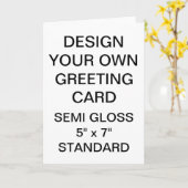 Glossarte für Personalisiertes Foto Karte (Gelbe Blume)